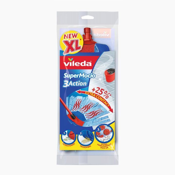 Vileda Super Mocio 3Action Velour punjenje za mop – kvalitetno
