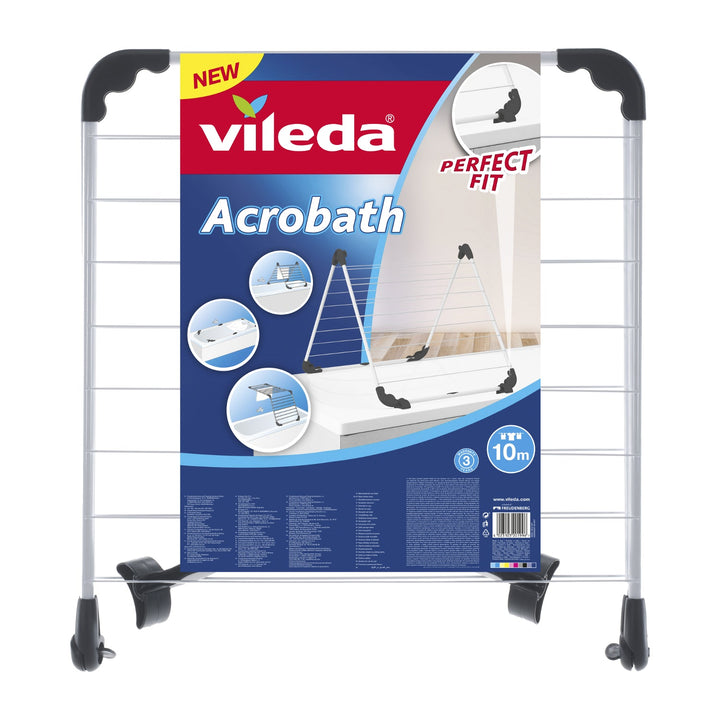 Vileda Acrobath sušilica za kupaonicu s podesivim spojevima