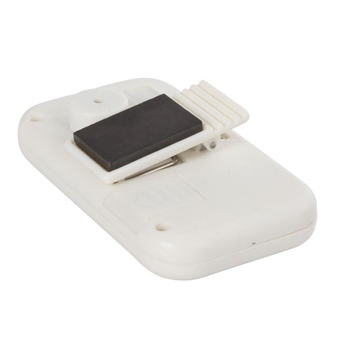 TIMER CU ALARMĂ VELLEMAN TIMER10N ECRAN LCD CULOR ALB
