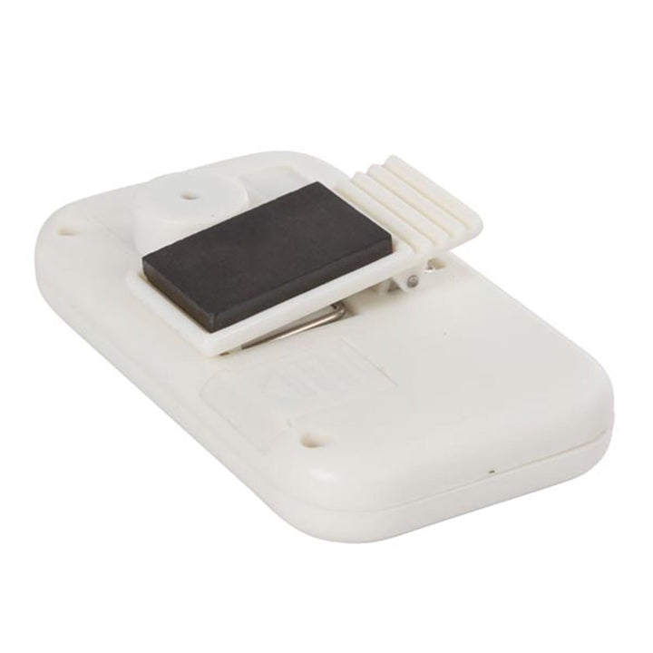 TIMER CU ALARMĂ VELLEMAN TIMER10N ECRAN LCD CULOR ALB