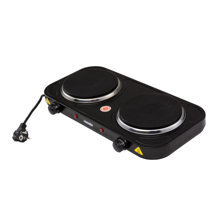 Mesko MS 6509 2000W električni štednjak s dva plamenika