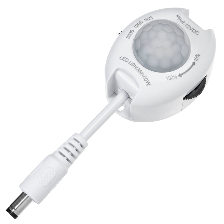 Infracrveni senzor pokreta s LED diodama, 12 V, max. 60 W, MCE242, Maclean Energy, za LED trake