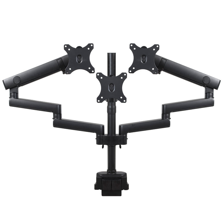 Maclean stolni nosač za 3 LCD monitora, VESA 75x75 i 100x100, 2x USB 3.0, 17-27", 3x7 kg, MC-811