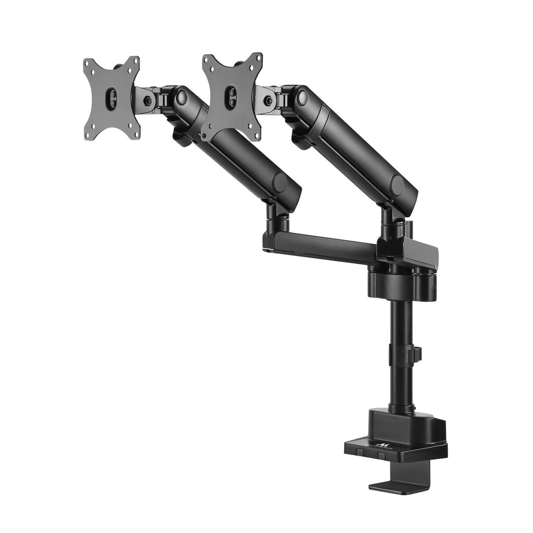 Maclean nosač, stolni nosač za 2 LCD monitora, Vesa 75x75 i 100x100, 17-32", 2x8 kg, MC-812