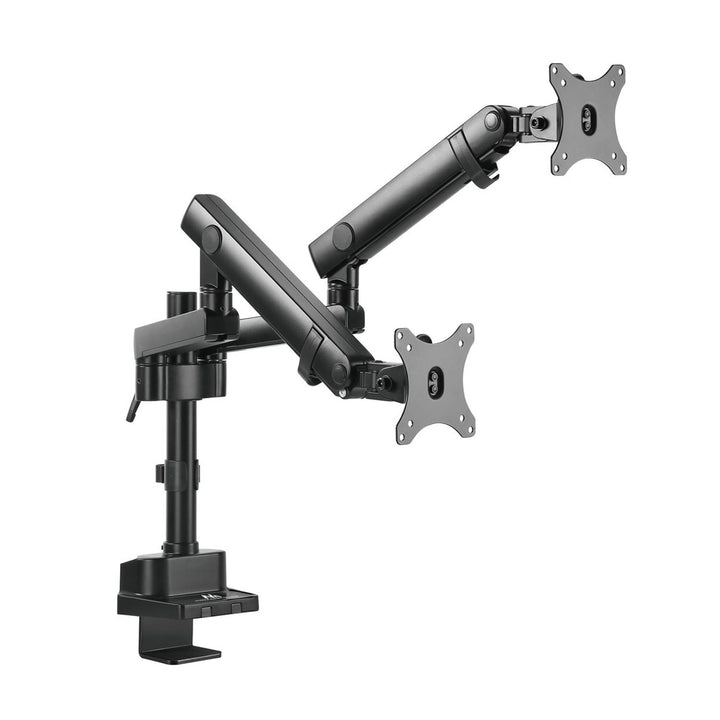 Maclean nosač, stolni nosač za 2 LCD monitora, Vesa 75x75 i 100x100, 17-32", 2x8 kg, MC-812