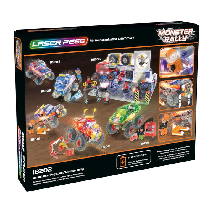 Laser Pegs Glowing Blocuri luminoase LED Laser Pegs Wrecker Off-road masini