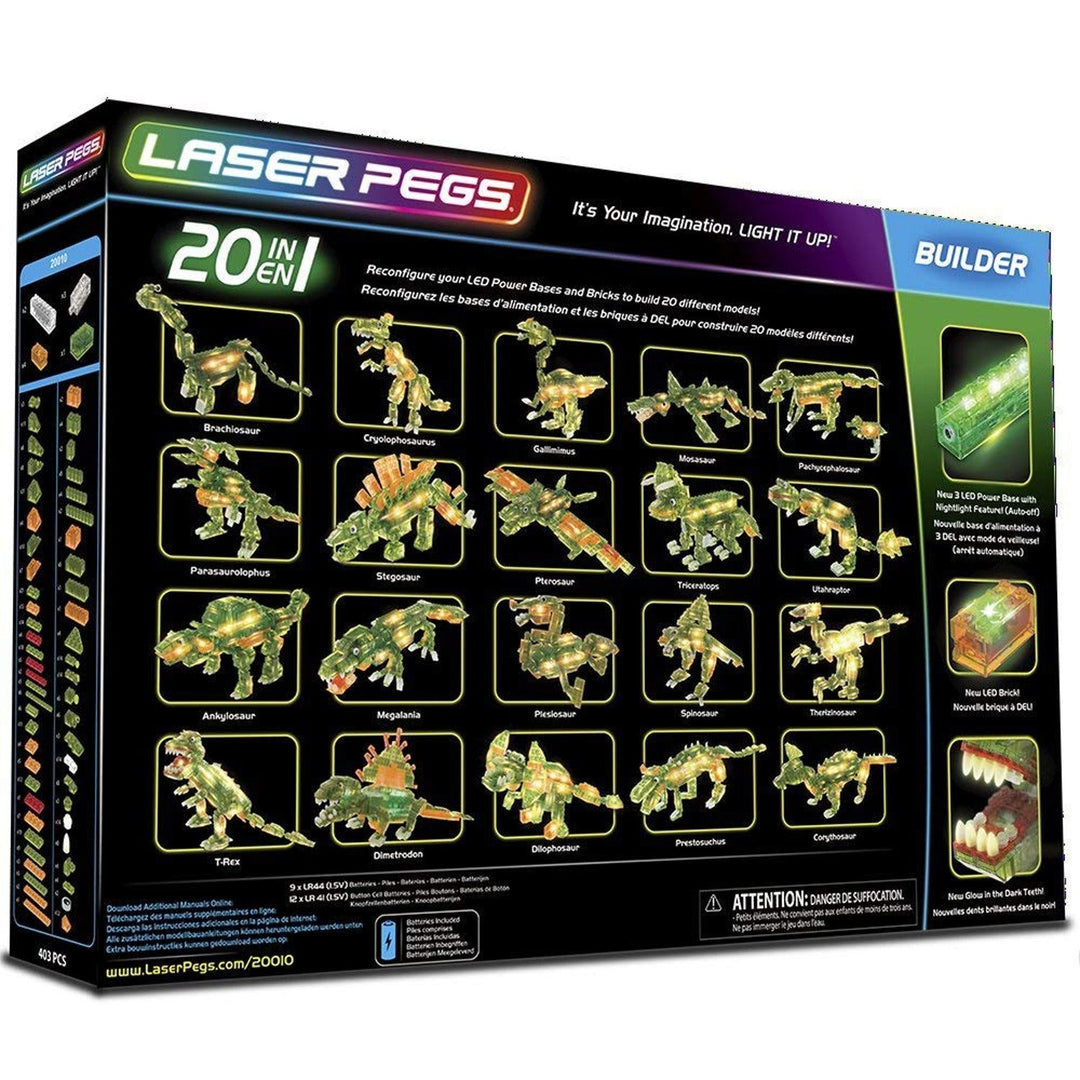 Blocuri luminoase LED cu LED-uri cu laser T-Rex 20w1 Surse de lumină fixe