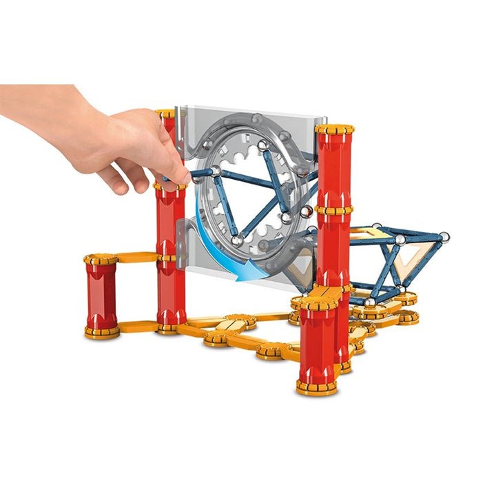 Plăcuțe magnetice Geomag Mecanică Mecanic 164 el. 5 ani +