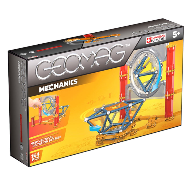 Plăcuțe magnetice Geomag Mecanică Mecanic 164 el. 5 ani +
