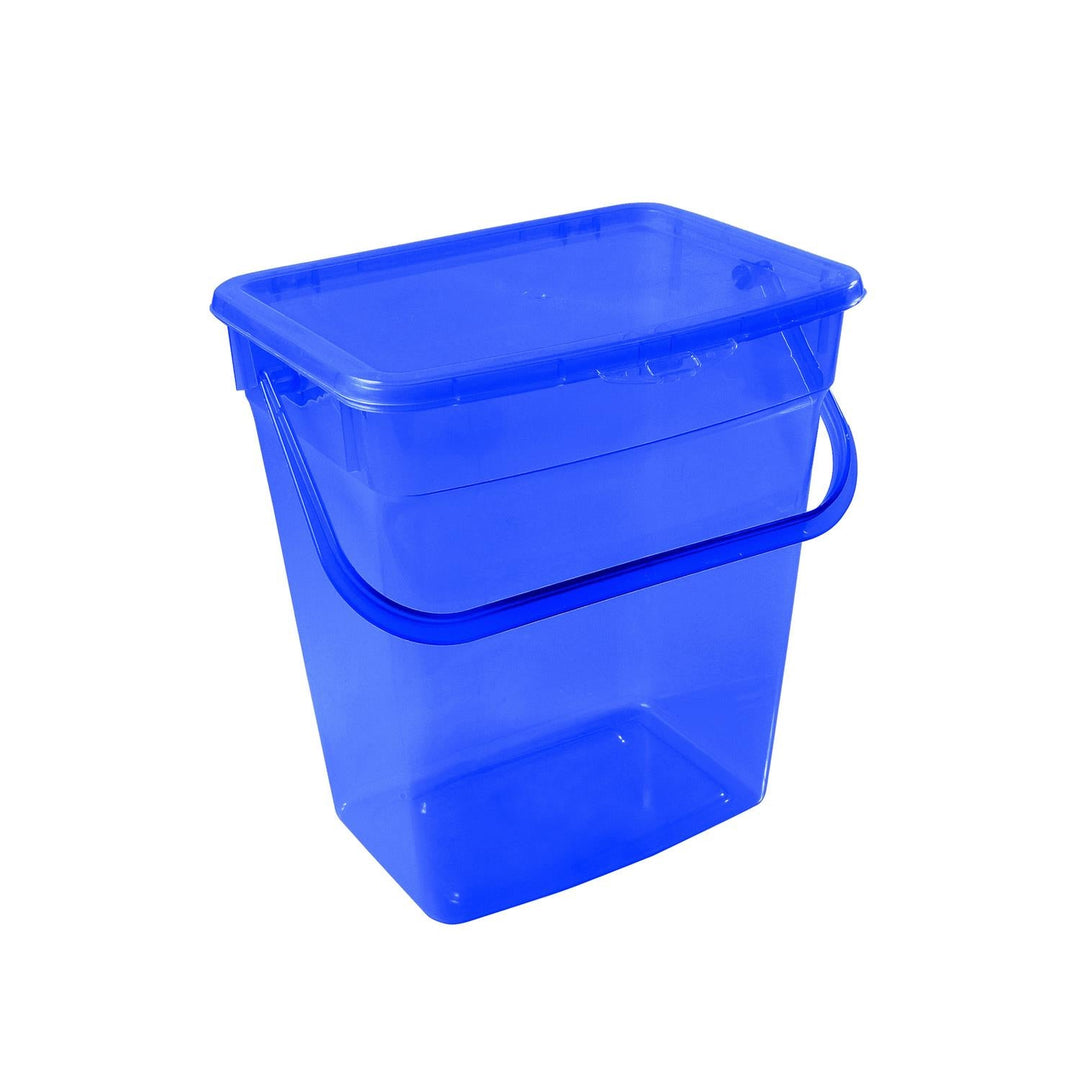 Plast Team 10L prozirna plava posuda za prašak