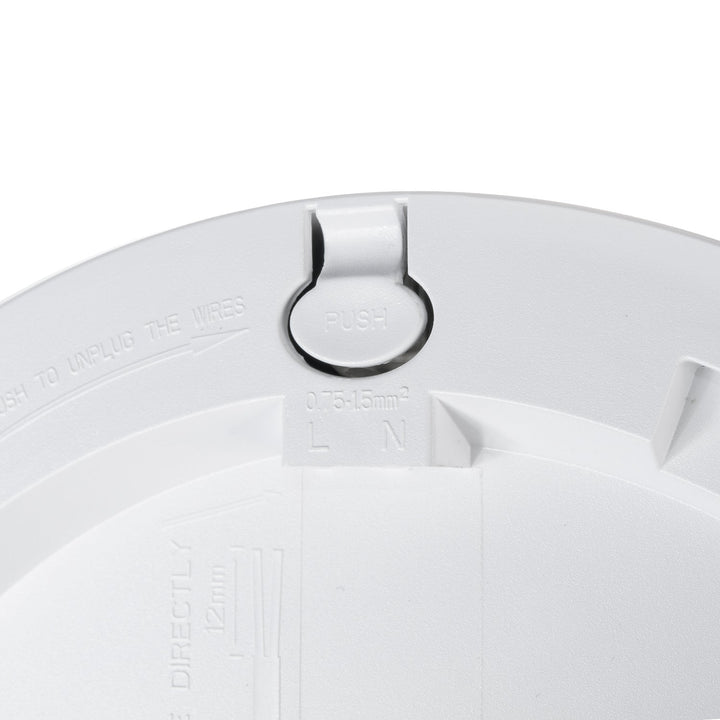 7-u-1 LED stropna ploča, ugradbena, ultra-tanka, 30 W, 3 boje (topla bijela, neutralna bijela, hladna bijela), Led4U LD142 ugrađeni mikrovalni napajanje
