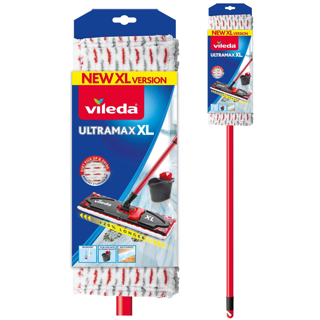 VILEDA ravni mop s teleskopskom drškom ULTRAMAX XL 42 CM