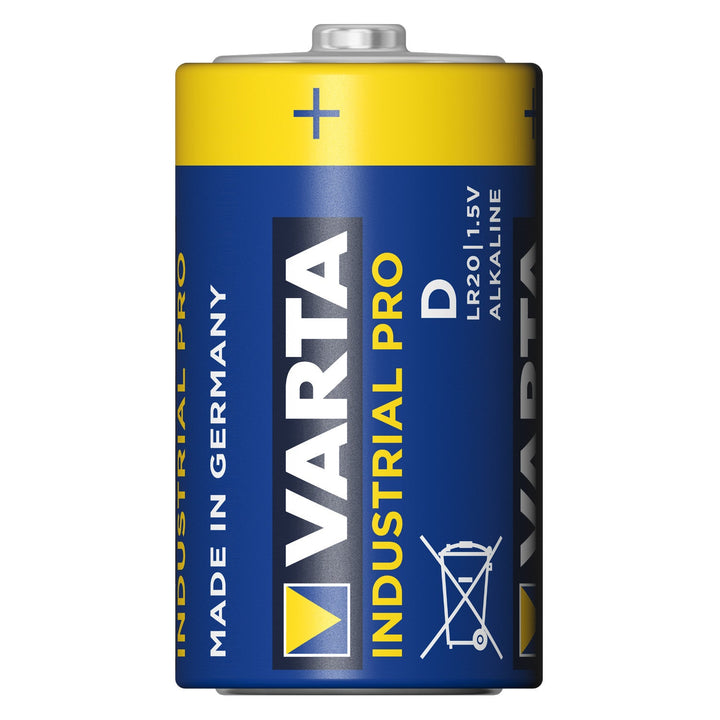 20x Varta Industrial R20/D alkalne baterije Folija