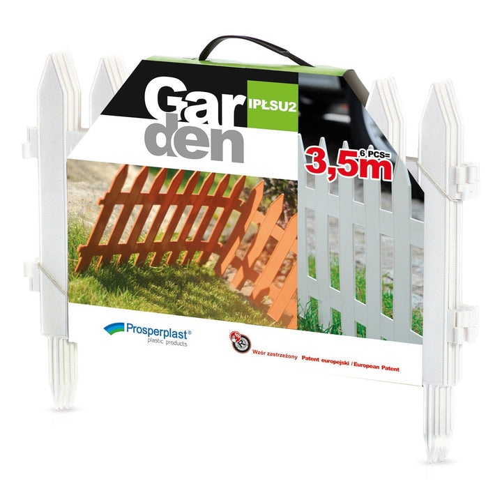 Garden Classic IPŁSU2 S449 3,6 m bijela vrtna ograda