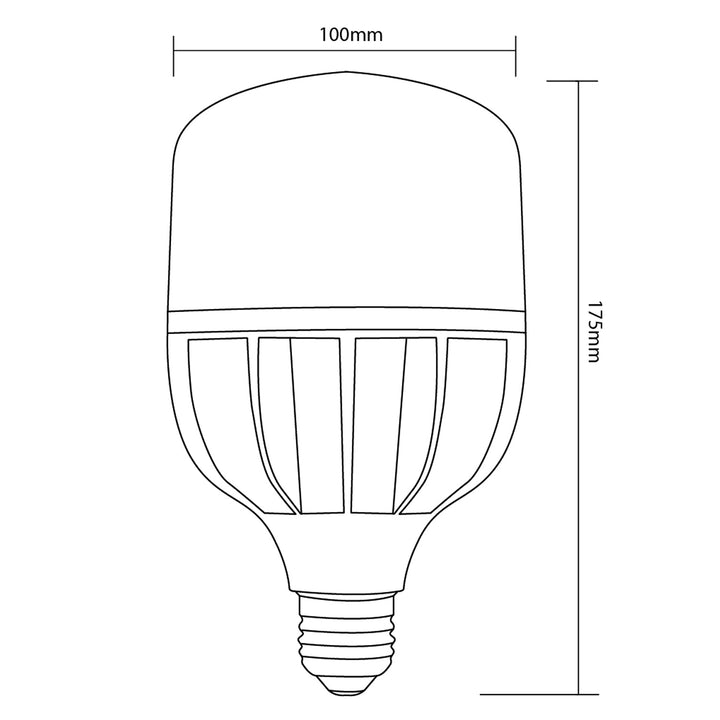 Bec LED E27, 30W 230V Maclean Energy MCE261 CW alb rece 6500K 3000lm