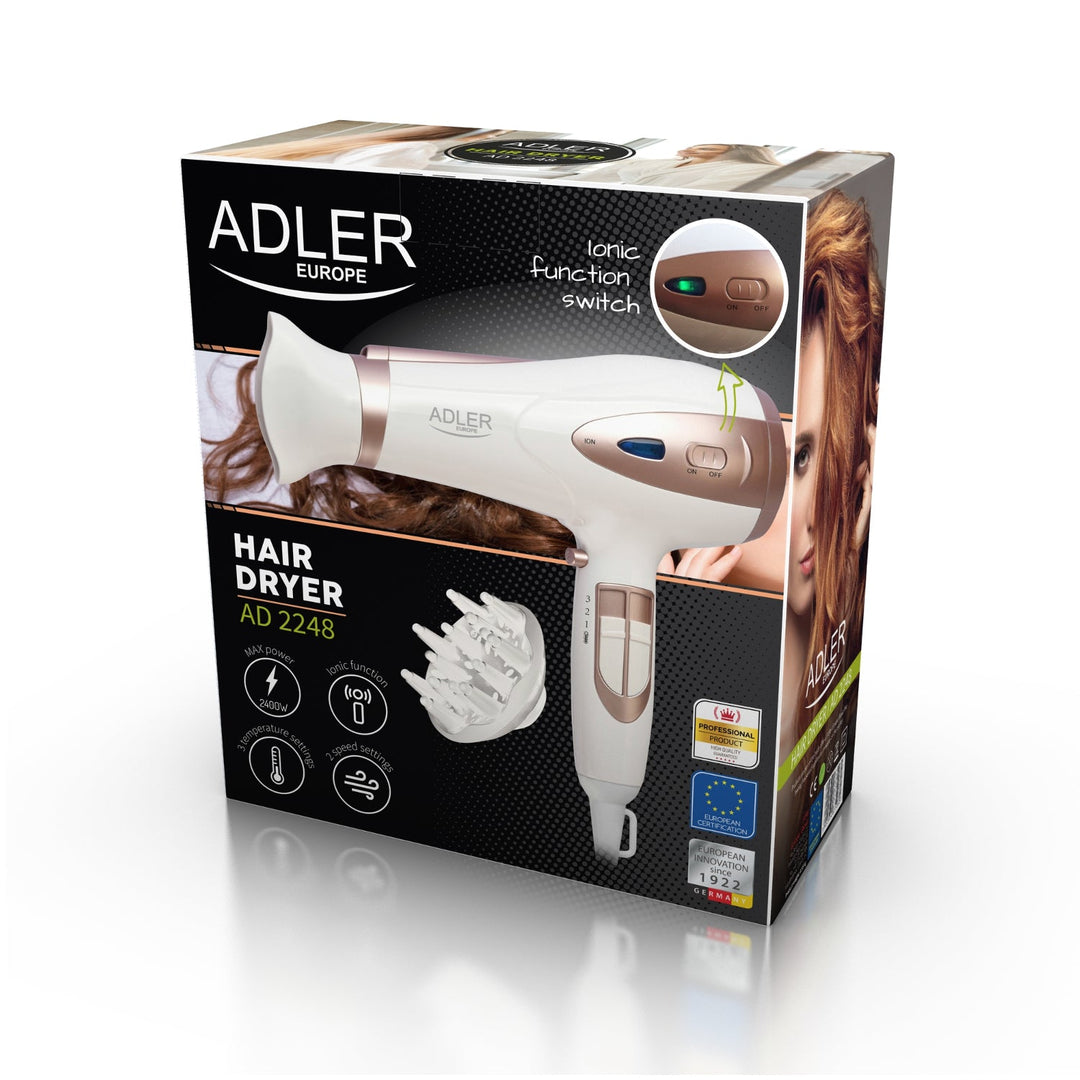 Adler AD 2248 sušilo za kosu s ionizacijom i hladnim zrakom