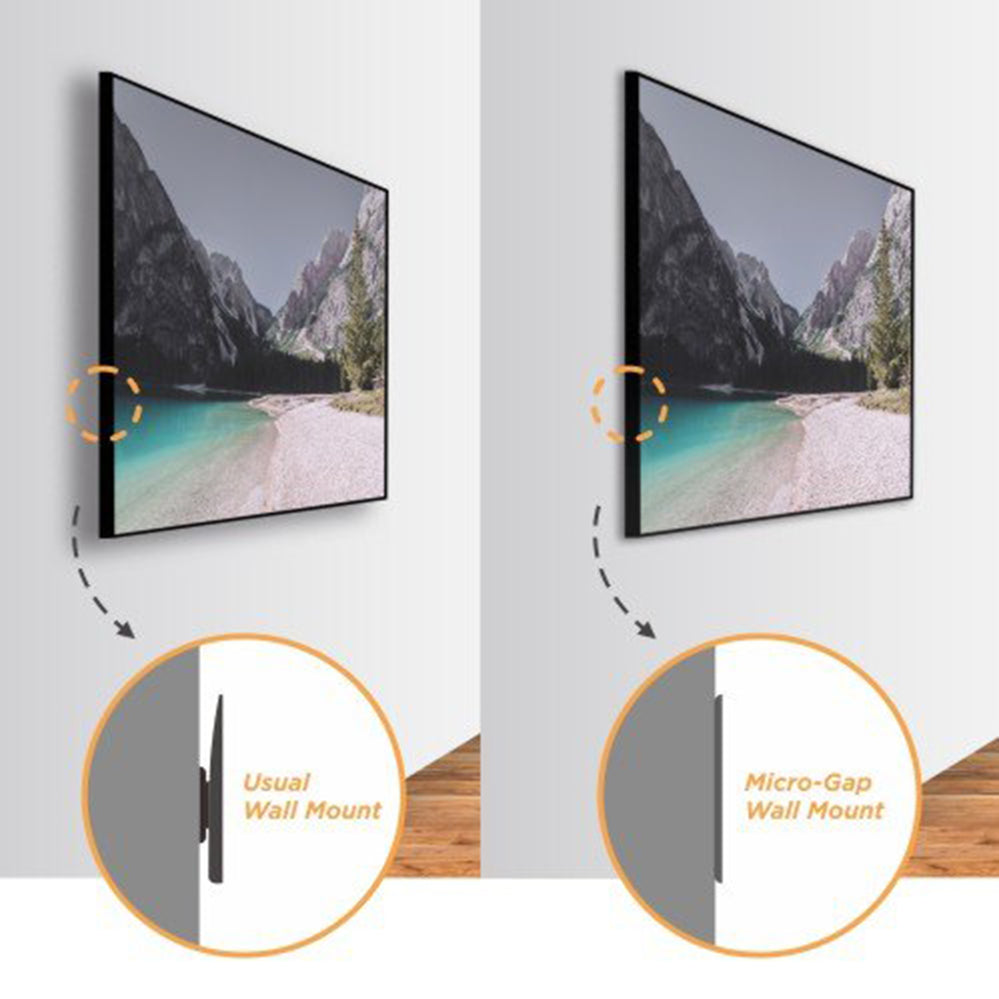 QLED Q7/Q8/Q9/Q7FN/Q9FN držač za TV 75" Maclean MC-837, nosivost do 50 kg, kompatibilan sa Samsung QLED TV-ovima