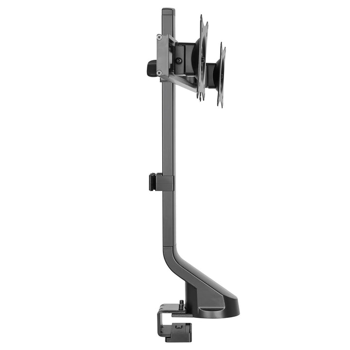 Držač za dva monitora / za dva monitora 17"–27" do 14 kg, Maclean MC-854, VESA 75×75 i 100×100, kompatibilan s MC-848 i MC-849