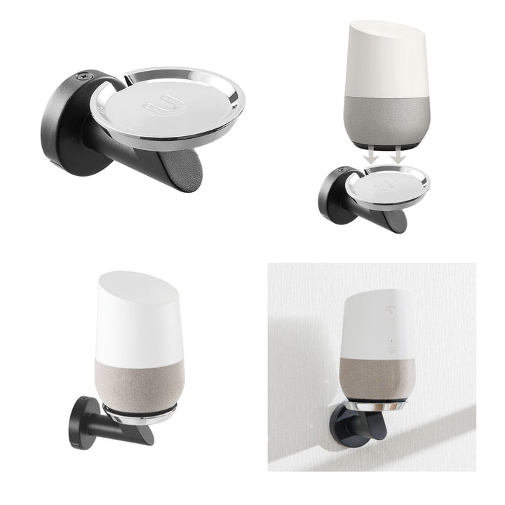 Zidna montaža za Google Home Maclean MC-857 crna