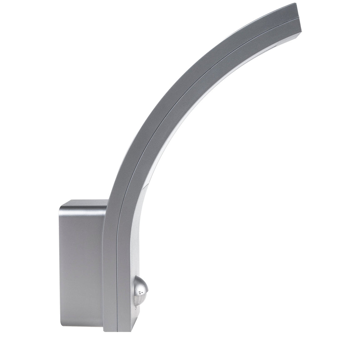 LED lampa s infracrvenim senzorom pokreta MCE244 S 750 lm 10 W IP54 Maclean Energy, srebrna boja