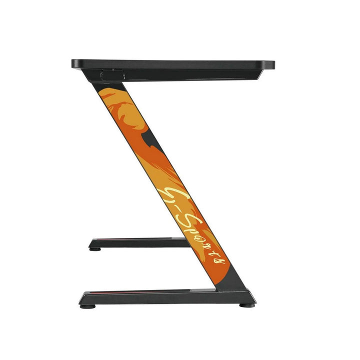 Crni NanoRS RS120 gaming stol, max. 50 kg, visina 750 mm
