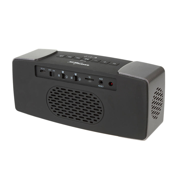 Bluetooth 4.2 radio-budilica, FM, aux-in, 6 W, temperatura, alarm, sat, 2200 mAh baterija GreenBlue GB200