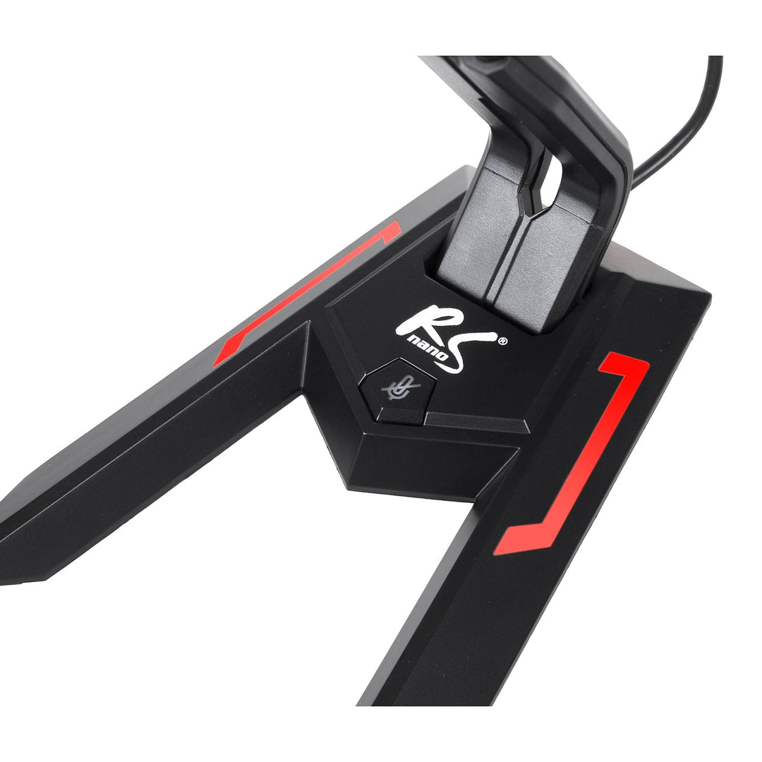 USB gaming mikrofon s LED-om za YouTube streaming, osjetljivost 1,5 m, 21 dB + 3 dB, NanoRS RS710