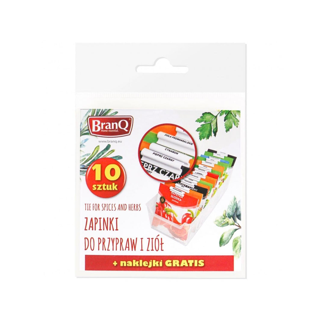 Set od 10 BranQ naljepnica za organizator začina