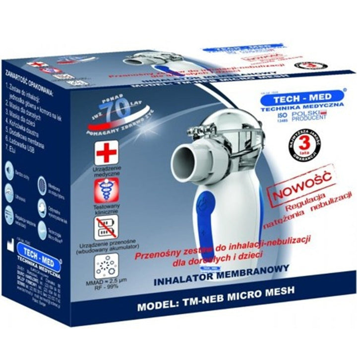 Tech-med TM-Neb mikro-mrežni mikro-valni inhalator s membranom