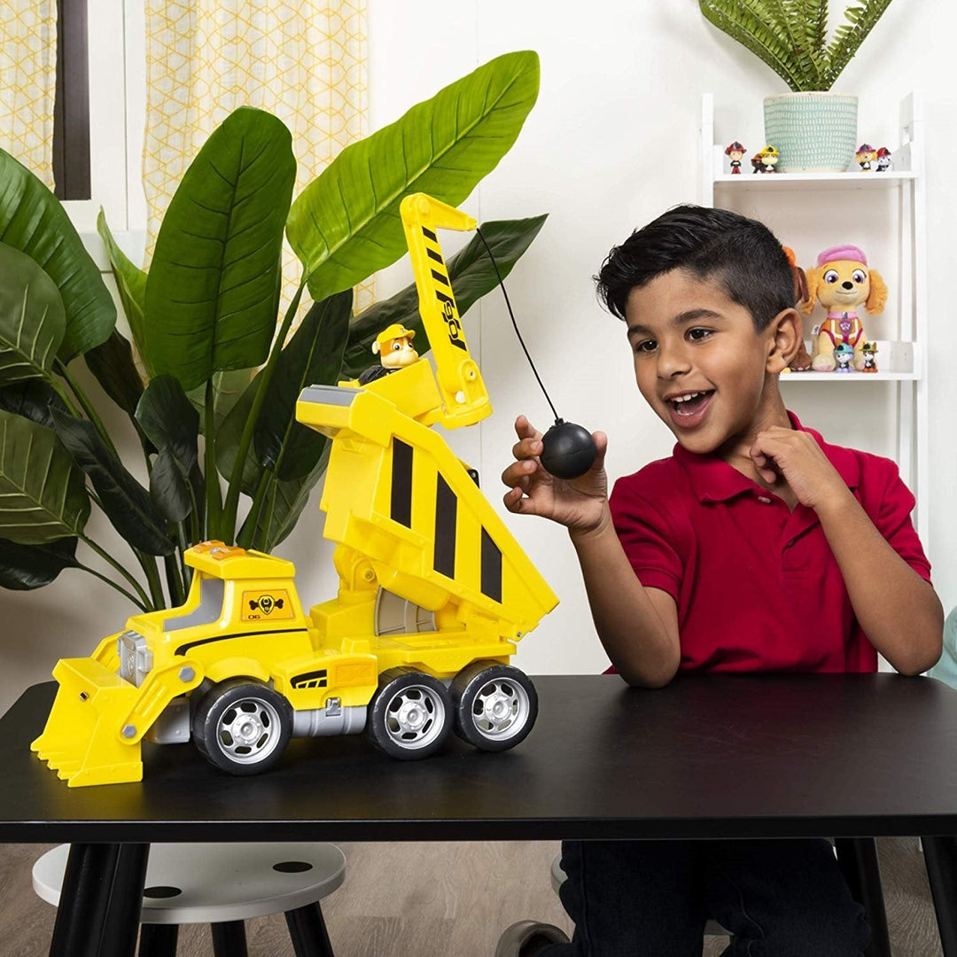 Paw Patrol Ultimate Rescue Truck Rubble Bulldozer Vehicule Figure