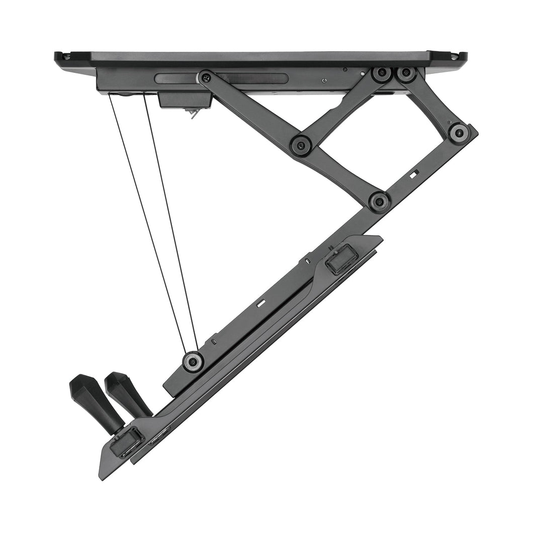 Električni stropni nosač za TV za kosih zidova, 32"-70", max. 35 kg, Maclean MC-880 daljinski upravljač, max. VESA 600x411