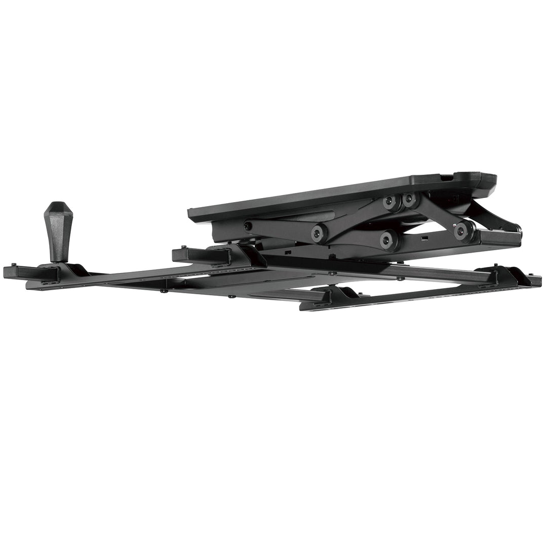 Električni stropni nosač za TV za kosih zidova, 32"-70", max. 35 kg, Maclean MC-880 daljinski upravljač, max. VESA 600x411