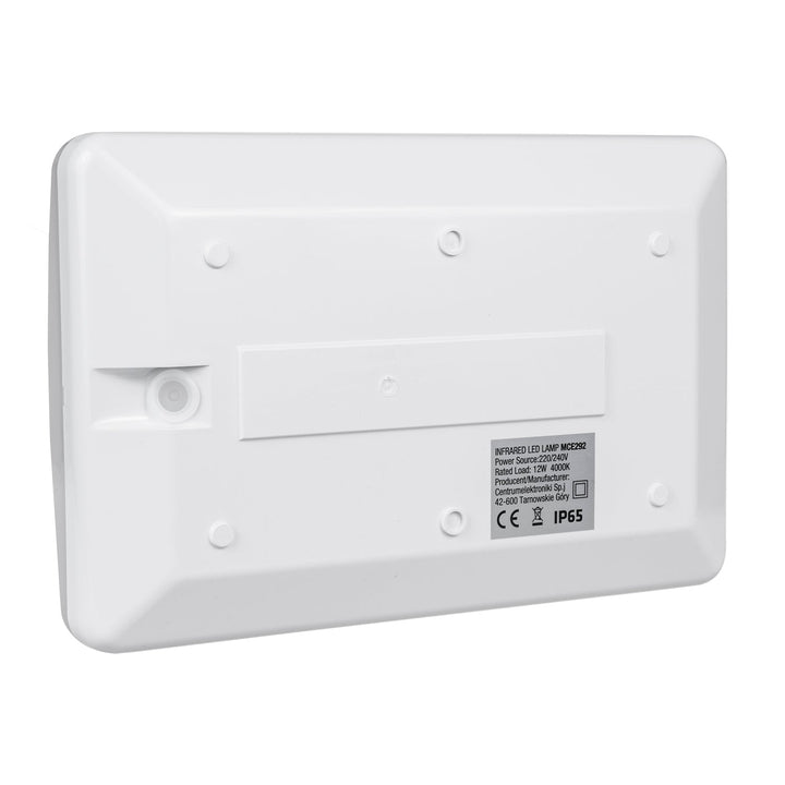 Maclean LED lampa, kućni broj, sa senzorom sumraka, bijela, max. 10 W, IP65, neutralna boja (4000 K), max. 1000 lm, MCE292 W