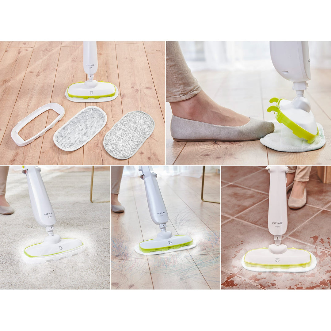 Mop cu abur Rovus Nano Floor Steamer - curățați fiecare colț și scăpați de bacteriile dăunătoare