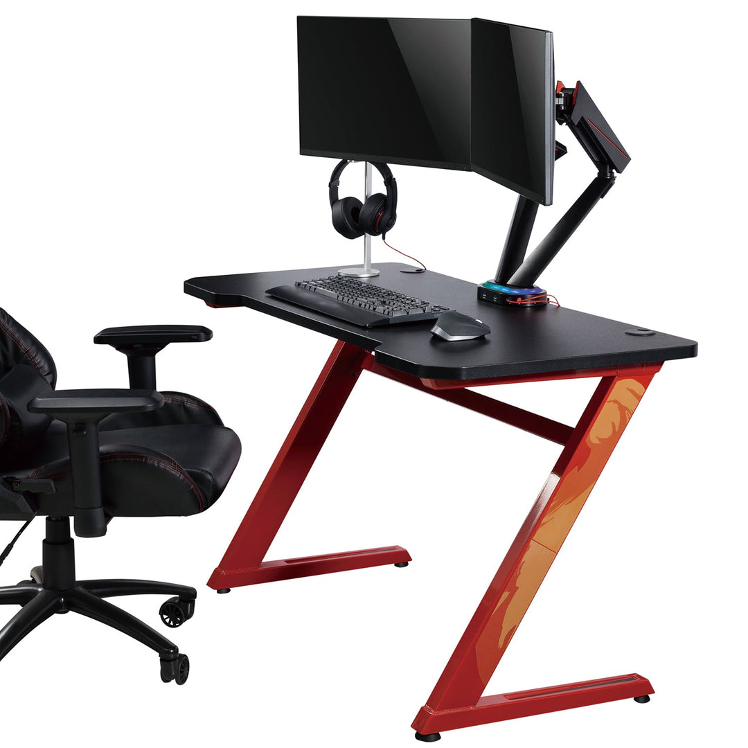 Gaming nosač za 2 LCD monitora NanoRS RS887 17-32" 2x 8 kg (max. 16 kg) VESA 75x75 i 100x100