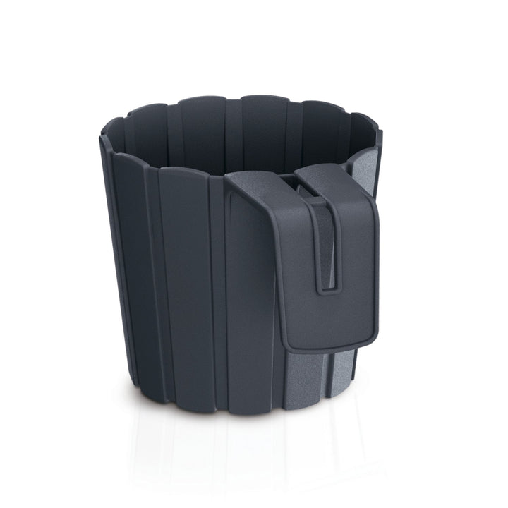 Mașină de plantat balcon cu cârlige Boardee Hook pot DDEZ150-S433 - antracit