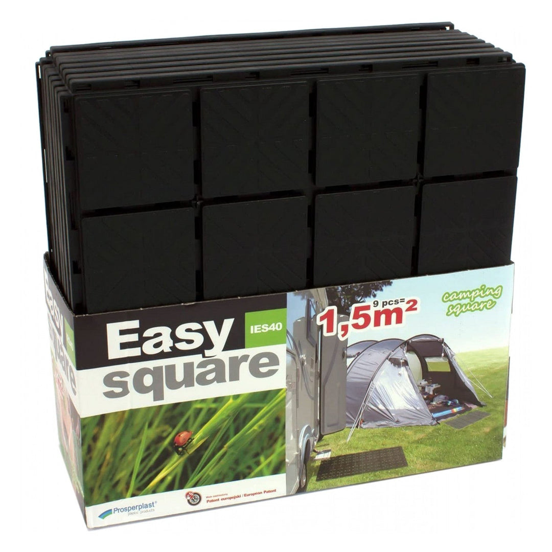 Mreža staze za kompostnu kantu 1,5 m² Easy Square IES40 crna