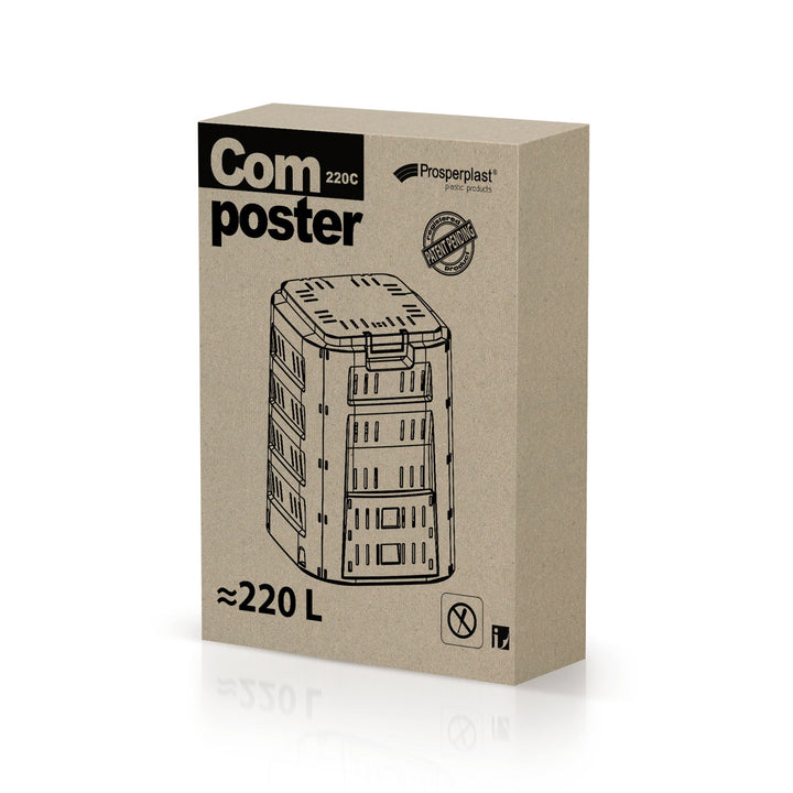 220L Prosperplast Compogreen IKST220C kanta za kompost