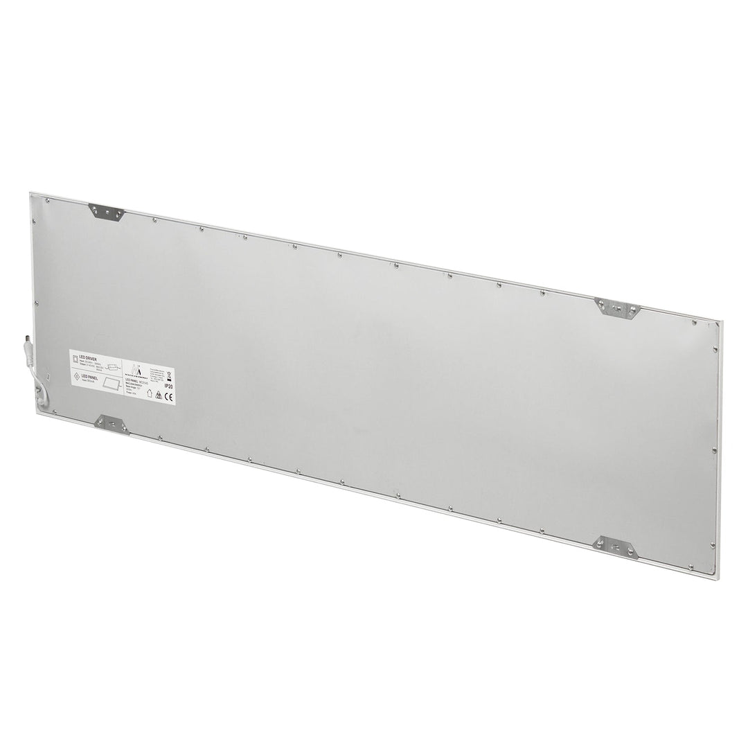 Tanki 40W LED stropni panel, 3200 lm, neutralno bijela (4000 K), Maclean Energy MCE545 NW, 1195×295×8 mm, rešetkasta konstrukcija, funkcija bez treperenja