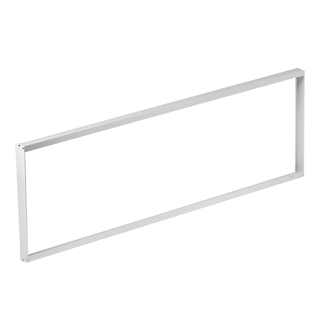Aluminijska površinski montirana lajsna za Maclean Energy MCE542 LED stropne panele dimenzija 1195x295 mm, visine 5 cm