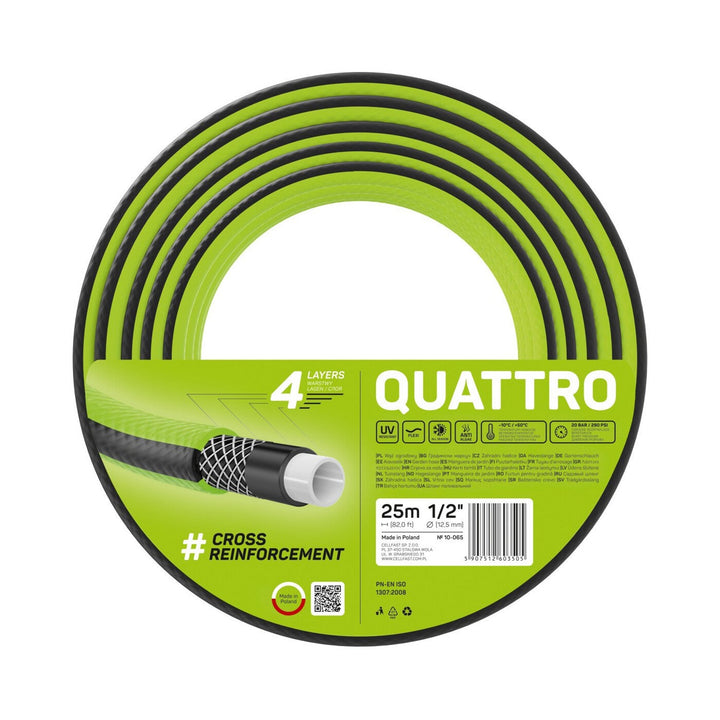 Cellfast Quattro vrtna crijeva 1/2" 25 m, 4 sloja križnog pletenja