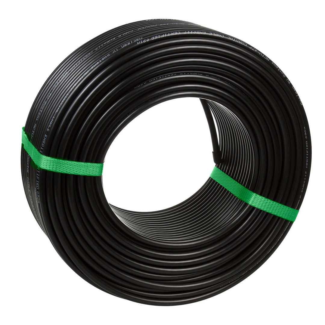 RG6 100M Maclean MCTV-477 1.0CU+4.6FPE+AL/P+96*0.12AL+6.8PE gelom napunjeni satelitski koaksijalni kabel