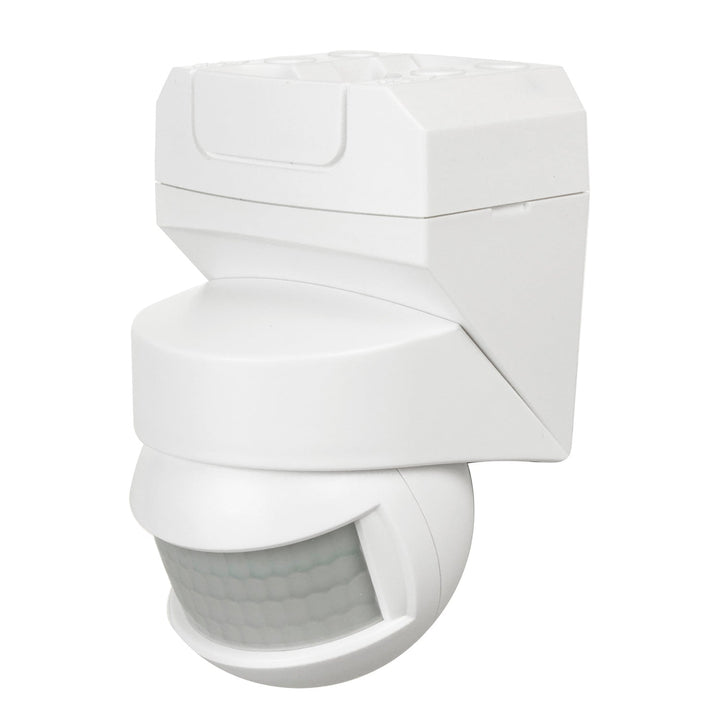 Zidni senzor pokreta za sumrak 180° + 360° 2000W Maclean Energy MCE295 bijeli