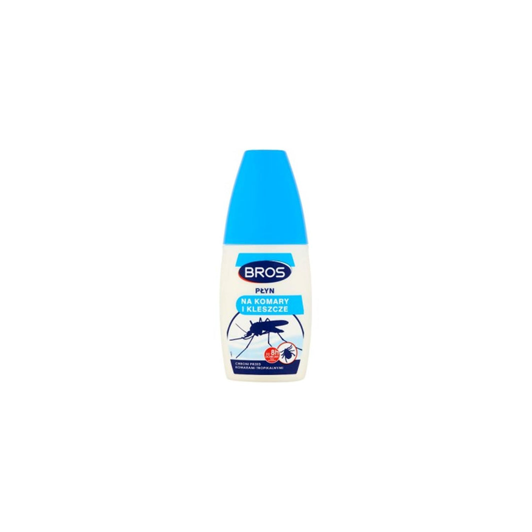 Repelent de țânțari și căpușe în lichid de 50 ml protejează împotriva țânțarilor tropicali Bros