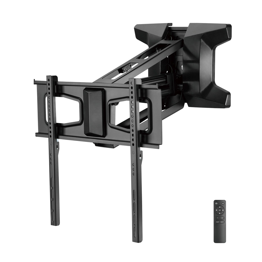 Maclean nosač, električni TV iznad kamina, Max VESA 600x400, daljinski upravljač, 37"-70", 35 kg, MC-891