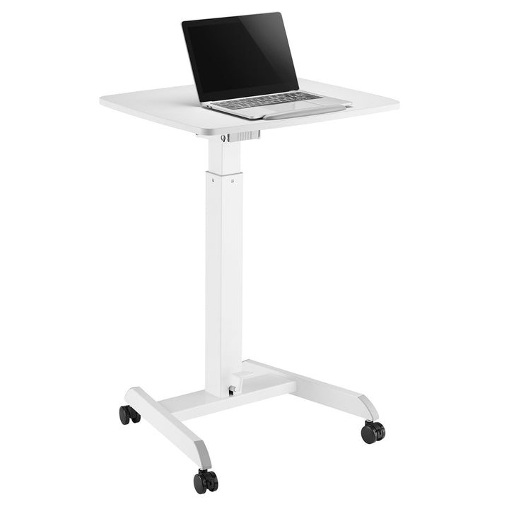Maclean radni stol, podesive visine, plinski amortizer, za rad u stojećem ili sjedećem položaju, maksimalna visina 113 cm, MC-892W