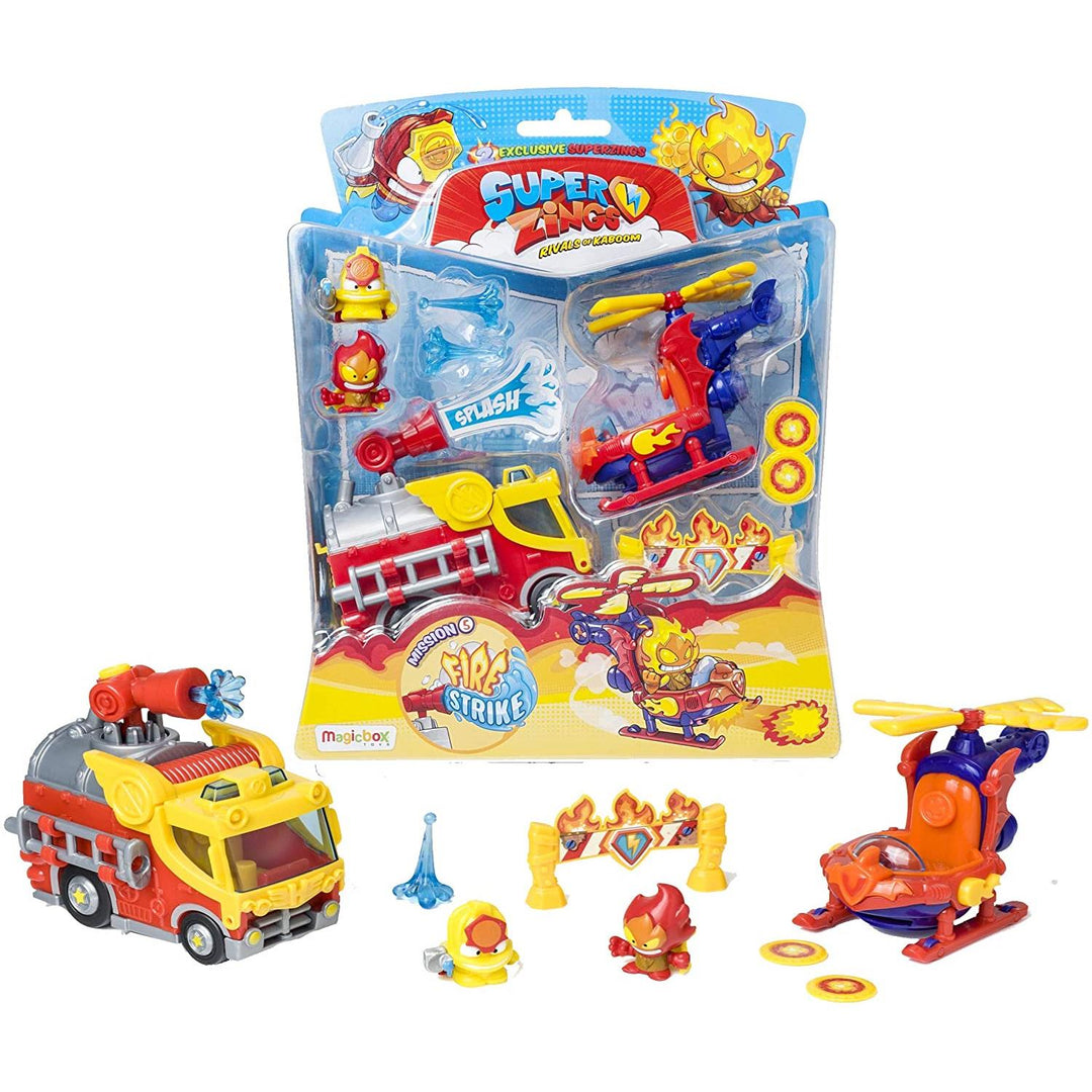 SuperZings Fire Strike Super Zings Kaboom City le sauper-eroi super zings