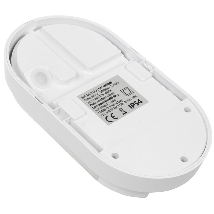 LED lampa s infracrvenim senzorom pokreta MCE340 W 1100 lm 15 W IP54 Maclean Energy, boja bijela, temperatura boje prirodno bijela (4000 K)