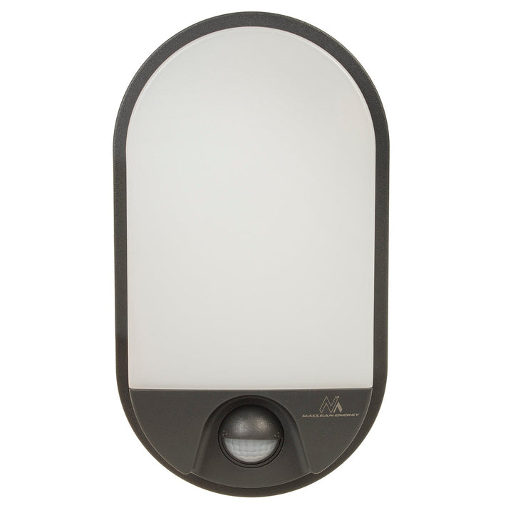 LED lampa s infracrvenim senzorom pokreta MCE340 GR 1100 lm 15 W IP54 Maclean Energy, siva boja, prirodna bijela temperatura boje (4000 K)