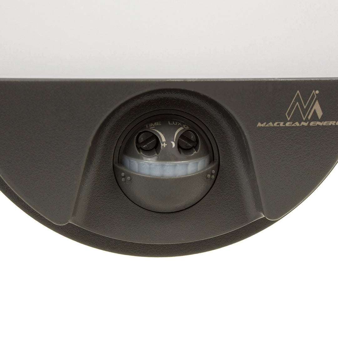 LED lampa s infracrvenim senzorom pokreta MCE340 GR 1100 lm 15 W IP54 Maclean Energy, siva boja, prirodna bijela temperatura boje (4000 K)